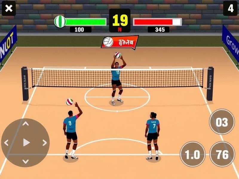 Volleyball Storm India Download Growth Chart