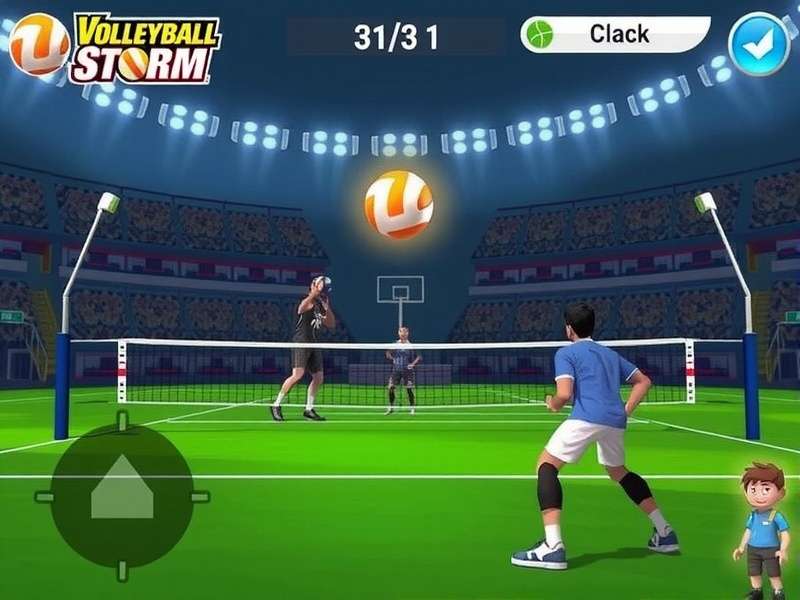 Volleyball Storm India Gameplay Screenshot
